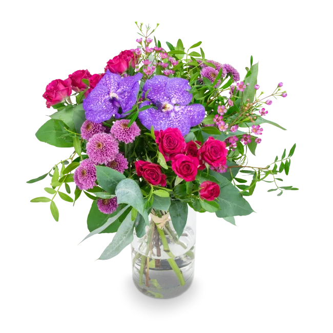 Bouquet of pink flowers